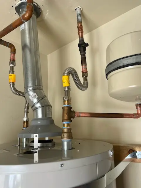 Water heater installation and plumbing repair in Cypress Reserve